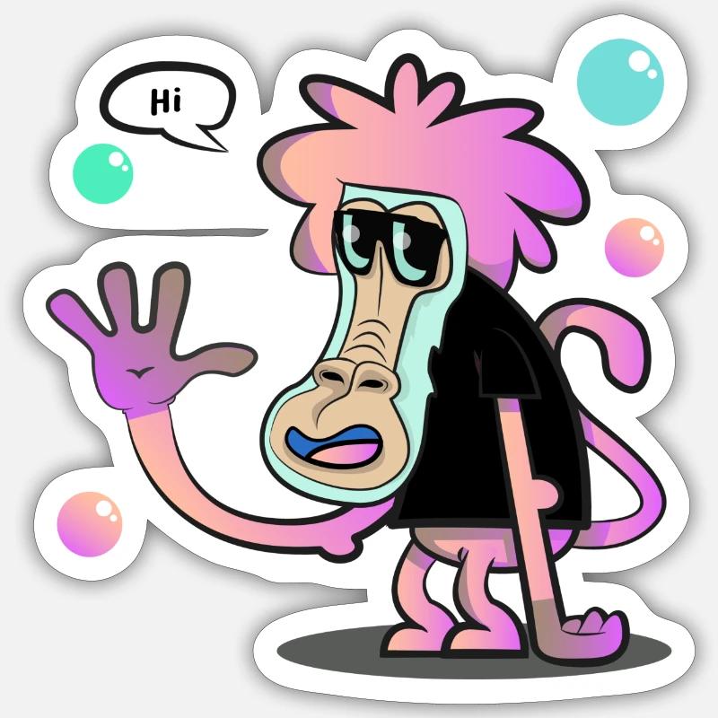 Sticker Größe S (10 x 10 cm) - 
