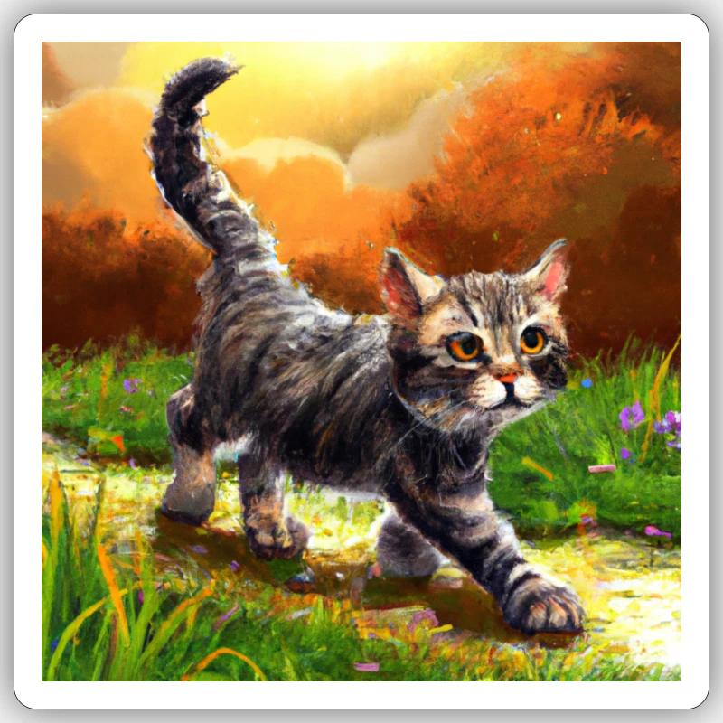 Sticker taille S (10 x 10 cm) - 