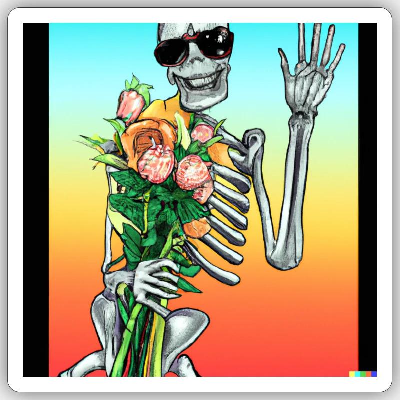 Sticker taille S (10 x 10 cm) - 