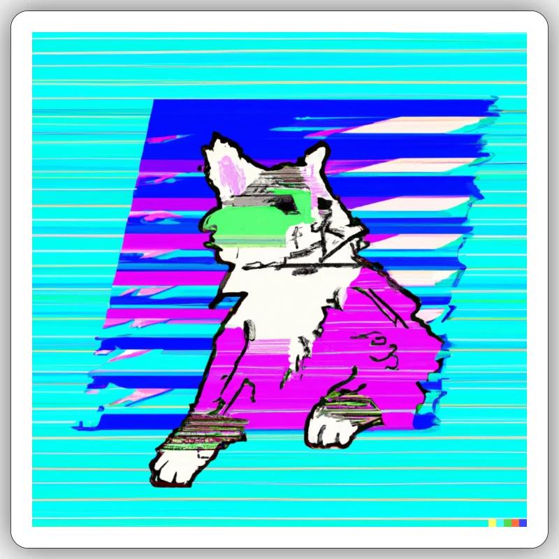 Sticker Größe S (10 x 10 cm) - 