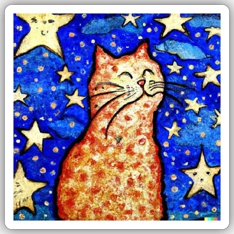 Sticker size S (10 x 10 cm) - 