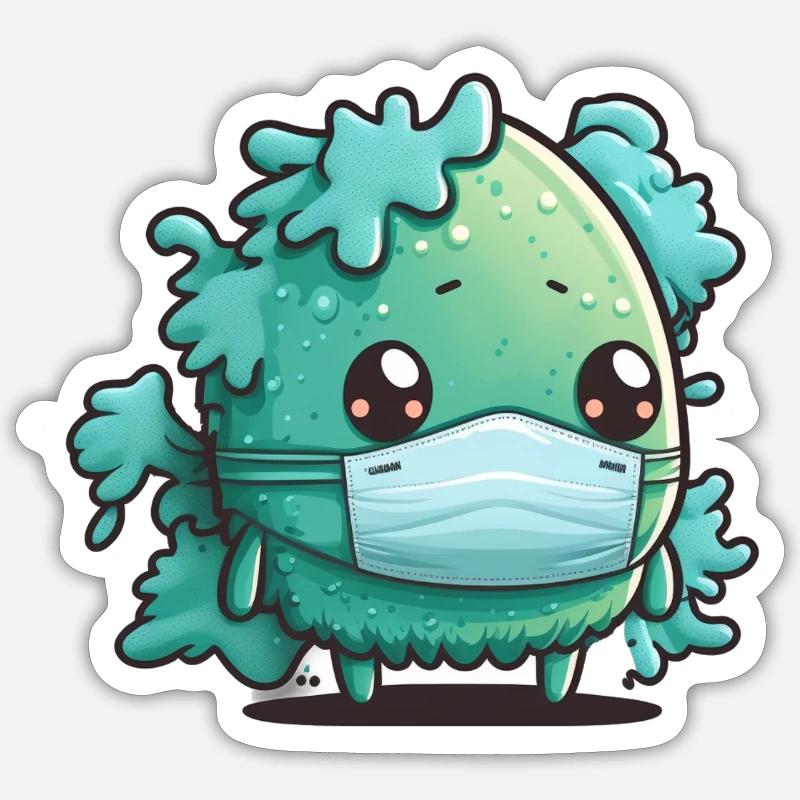 Sticker Größe S (10 x 10 cm) - 