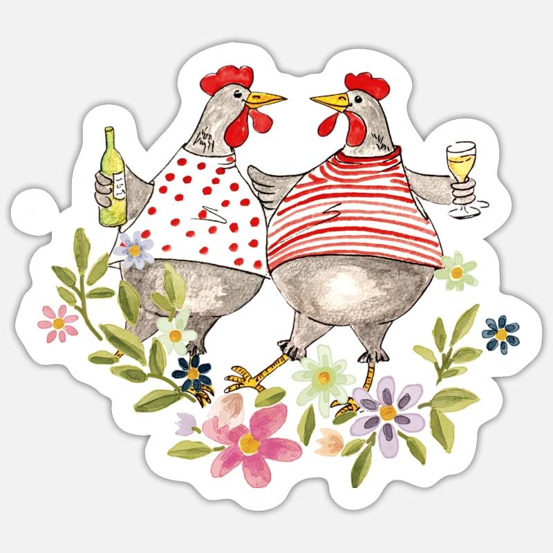 Sticker taille S (10 x 10 cm) - 