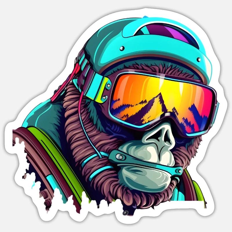 Sticker taille S (10 x 10 cm) - 