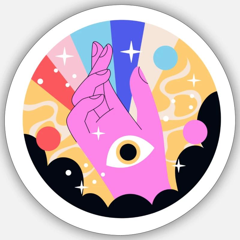 Sticker Größe S (10 x 10 cm) - 