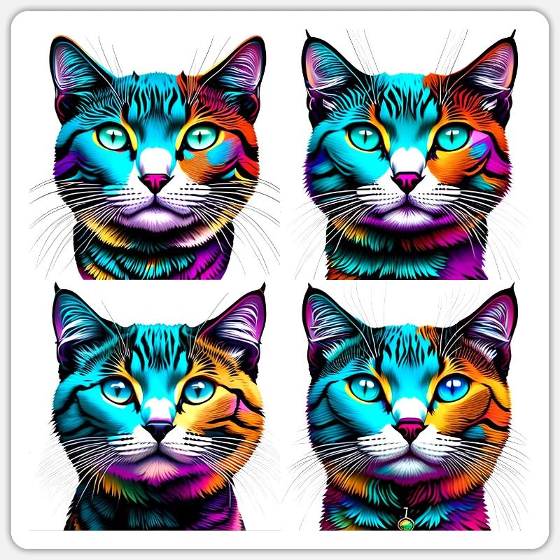 Sticker taille S (10 x 10 cm) - 