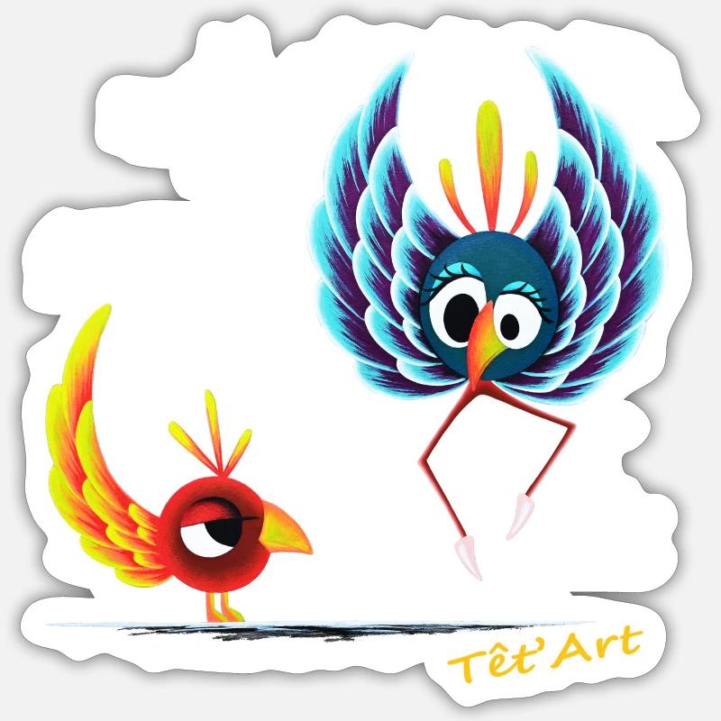 Sticker taille S (10 x 10 cm) - 
