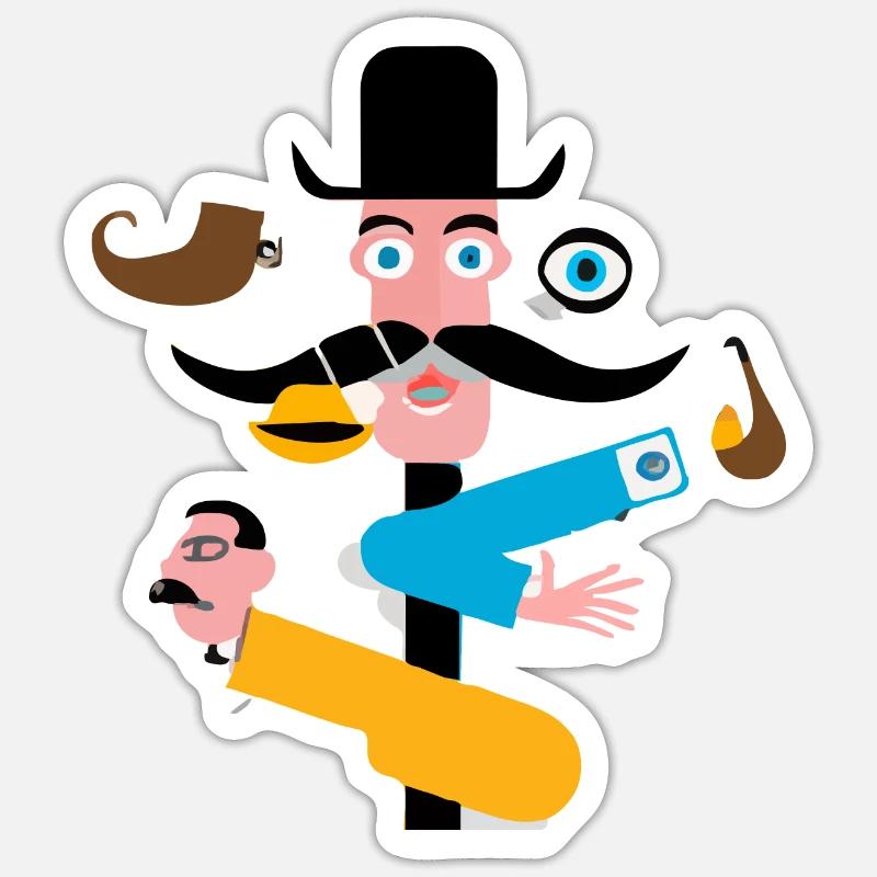 Sticker taille S (10 x 10 cm) - 
