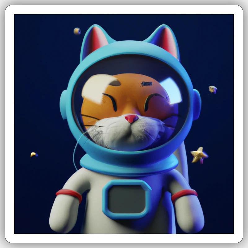 Sticker taille S (10 x 10 cm) - 