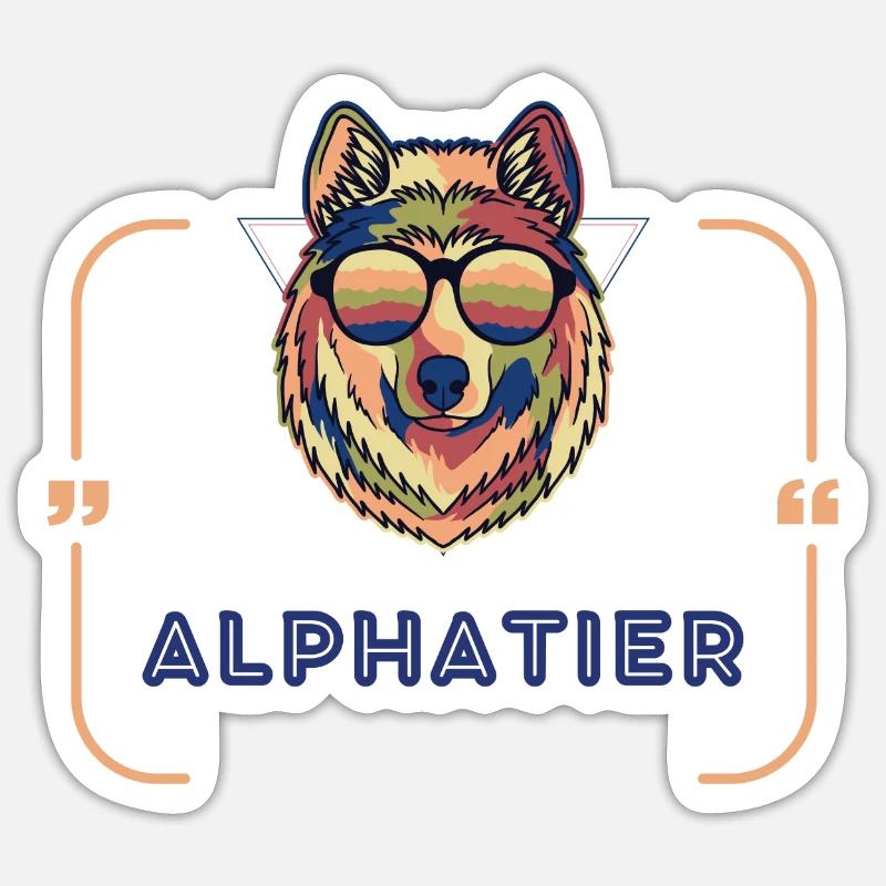 Sticker Größe S (10 x 10 cm) - 