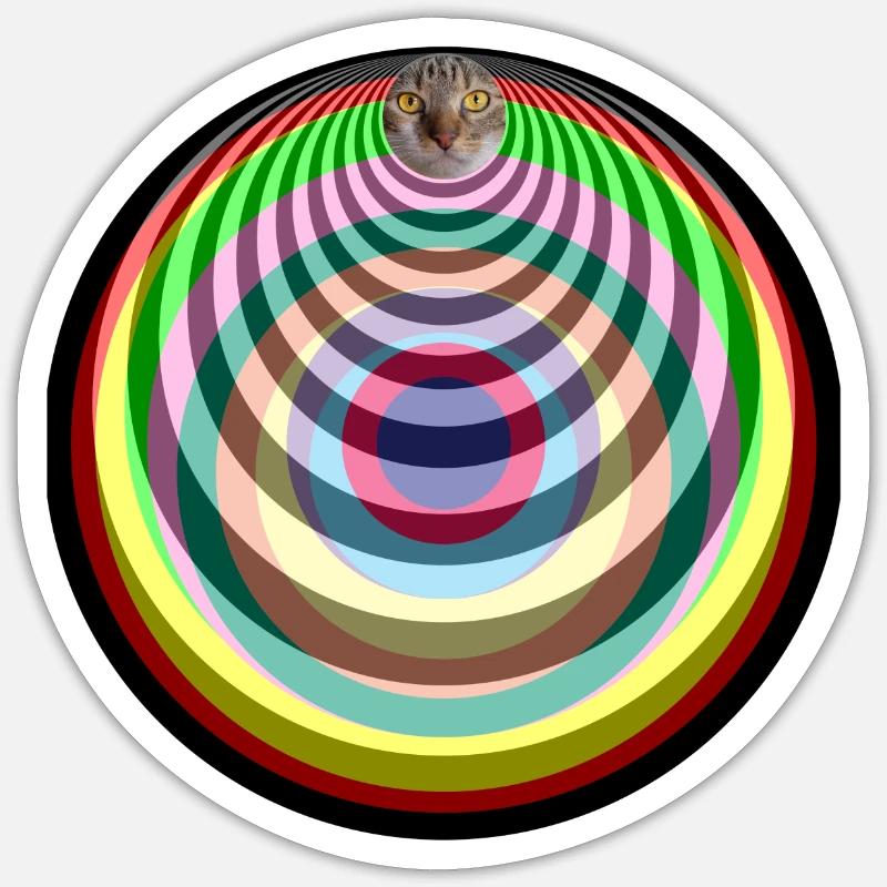 Sticker taille S (10 x 10 cm) - 