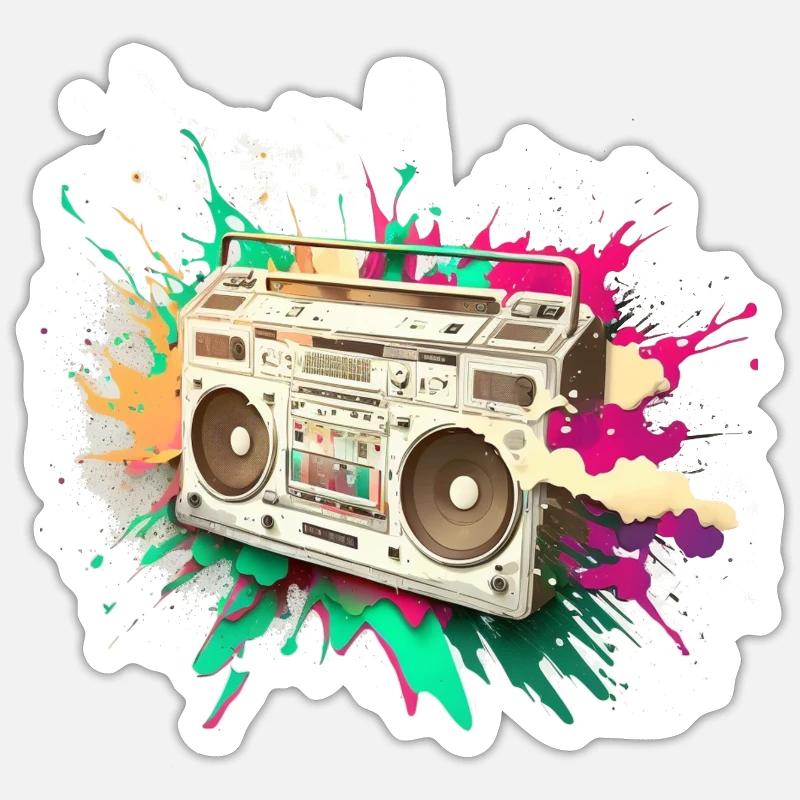 Sticker taille S (10 x 10 cm) - 