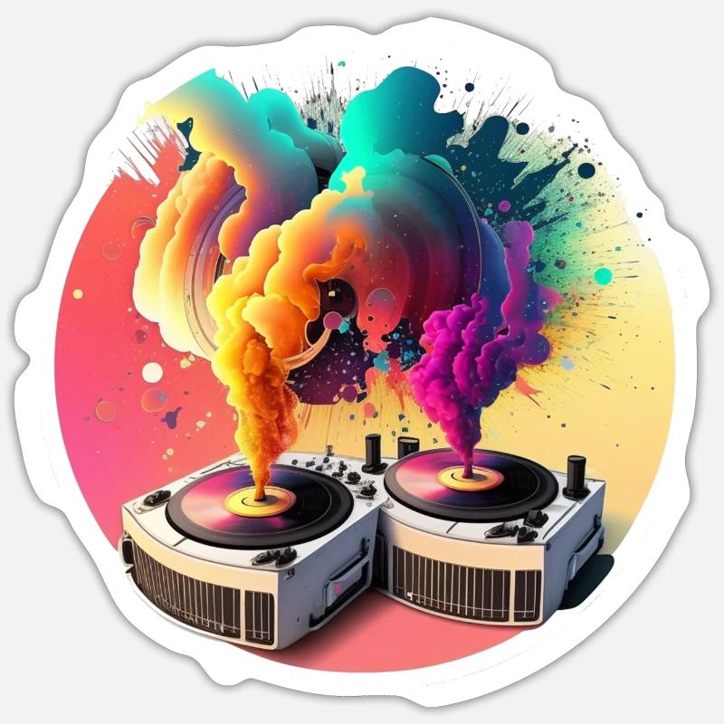 Sticker taille S (10 x 10 cm) - 