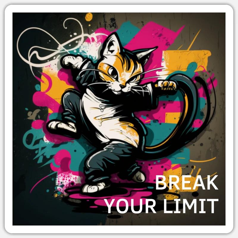 Sticker Größe S (10 x 10 cm) - 