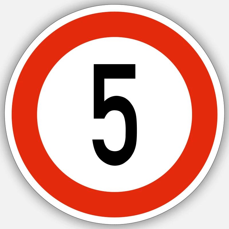 5 Sticker Größe S (10 x 10 cm)