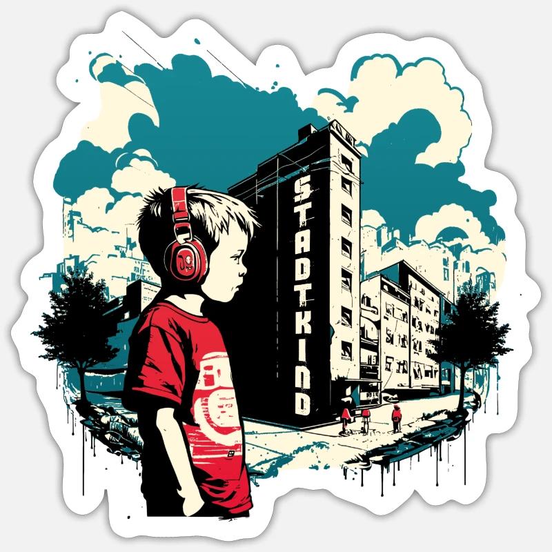 Sticker Größe S (10 x 10 cm) - 