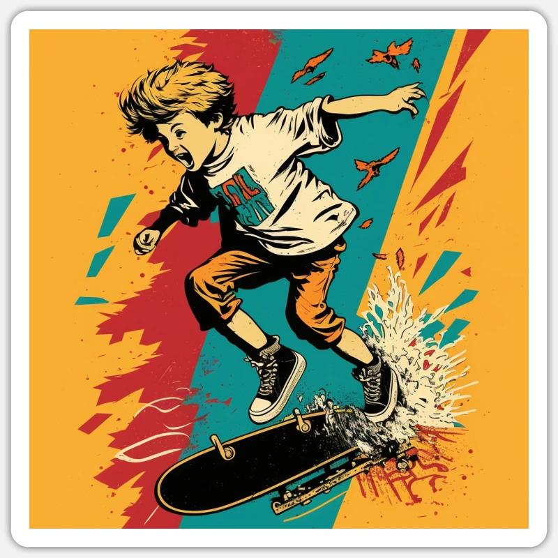Sticker taille S (10 x 10 cm) - 