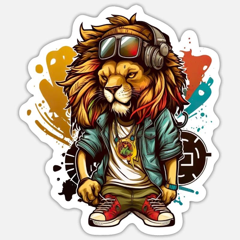 Sticker Größe S (10 x 10 cm) - 