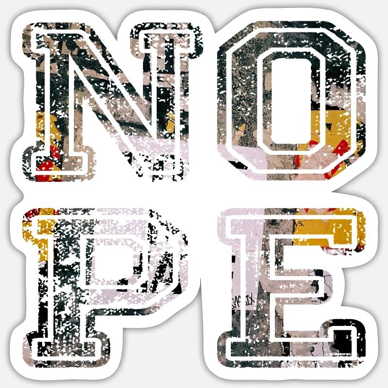 Sticker Größe S (10 x 10 cm) - 