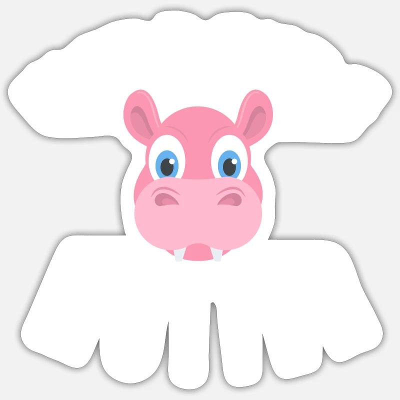 Werdende Mutter Sticker Größe S (10 x 10 cm)