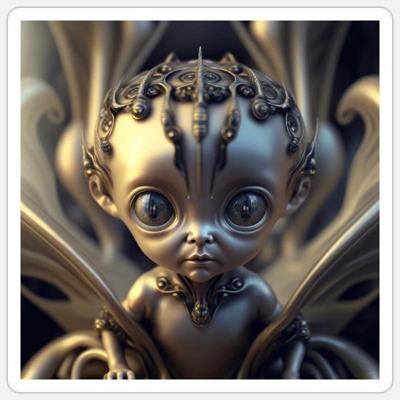 Sticker taille S (10 x 10 cm) - 