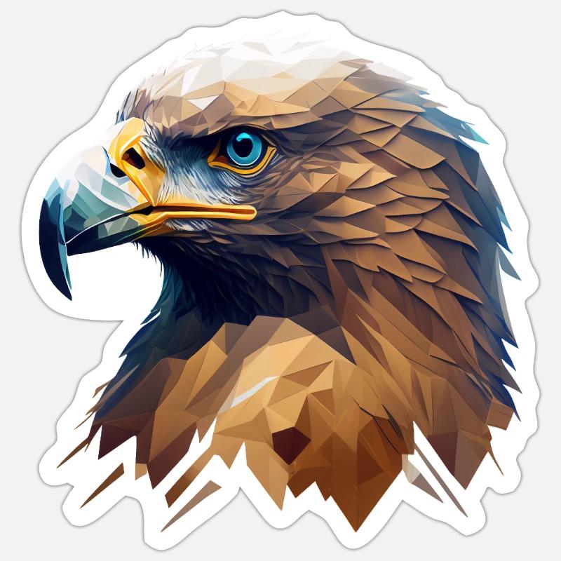 EAGLE Sticker Größe S (10 x 10 cm)