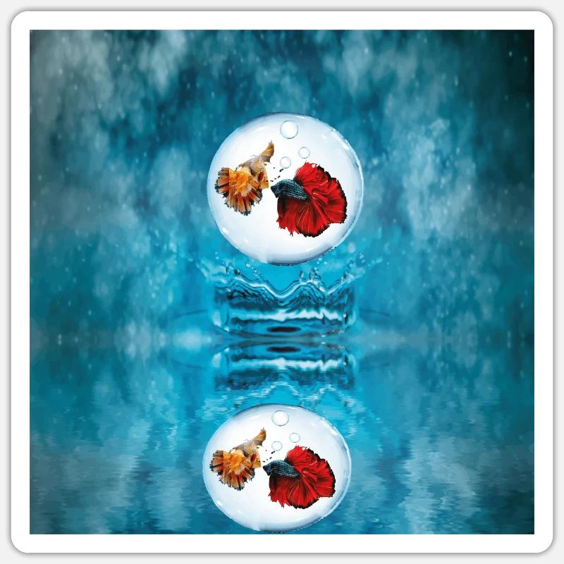 Sticker taille S (10 x 10 cm) - 