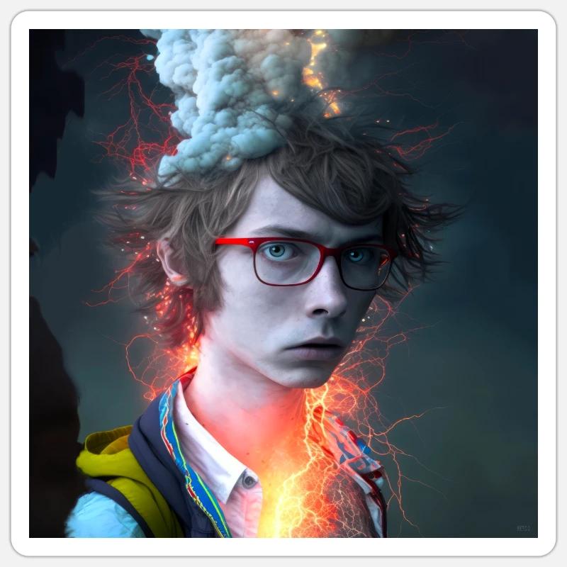 Sticker taille S (10 x 10 cm) - 