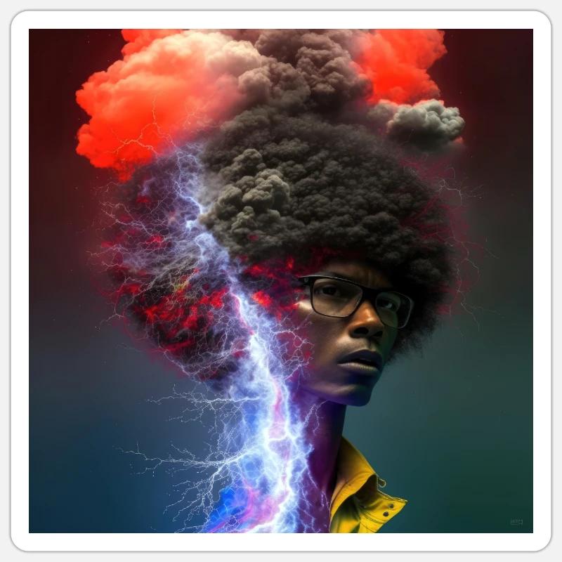 Sticker taille S (10 x 10 cm) - 