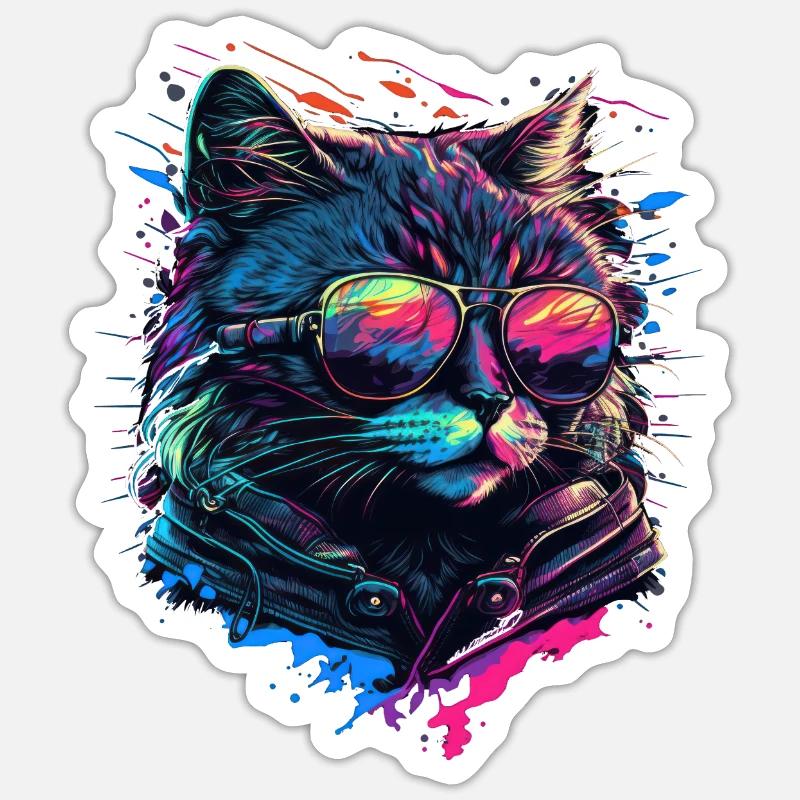 Sticker taille S (10 x 10 cm) - 