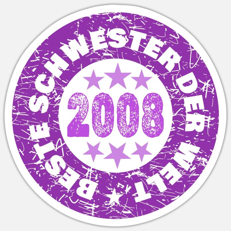 Sticker Größe S (10 x 10 cm) - 