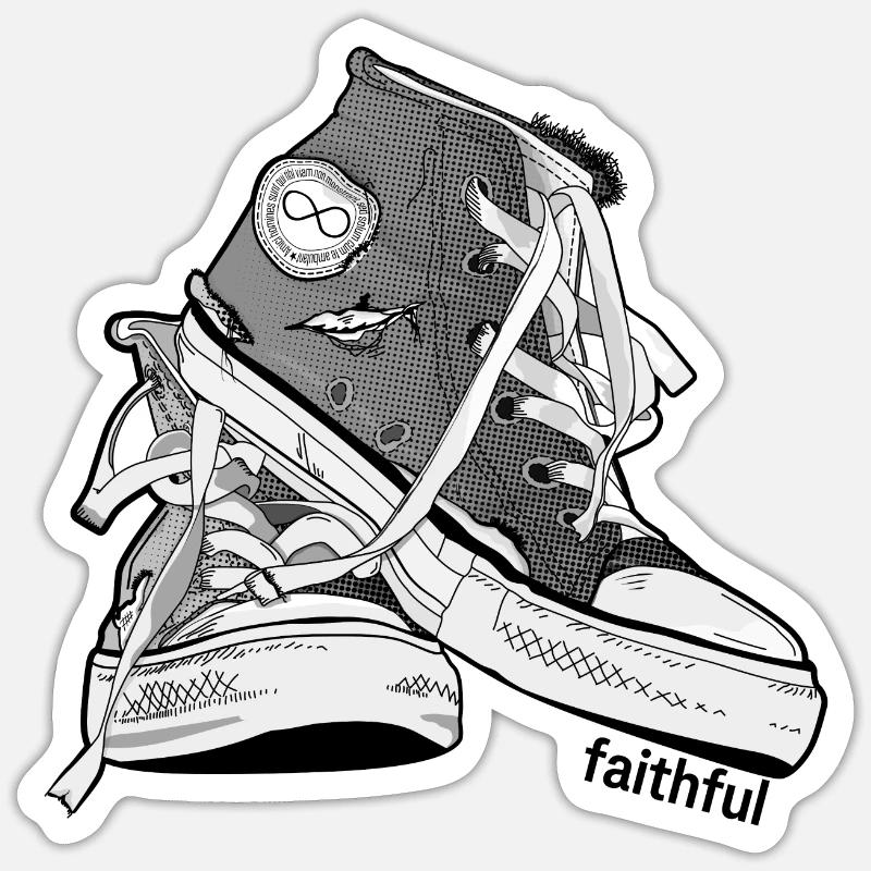 Sticker Größe S (10 x 10 cm) -