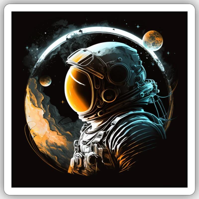 Sticker taille S (10 x 10 cm) - 