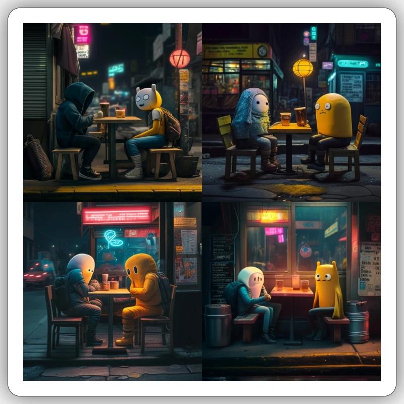 Sticker taille S (10 x 10 cm) - 