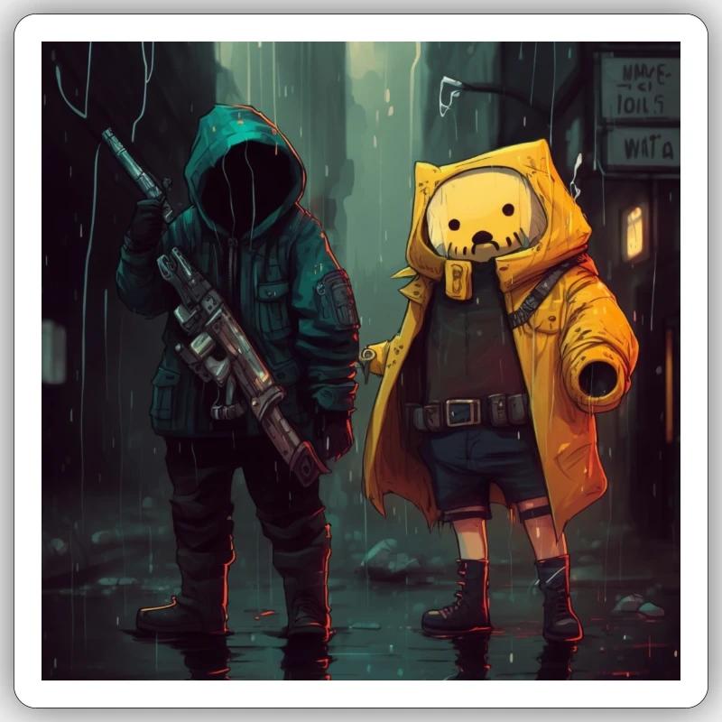 Sticker taille S (10 x 10 cm) - 