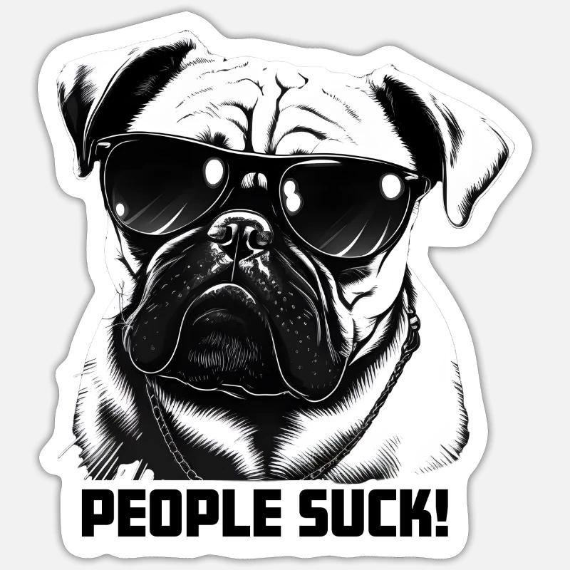 Sticker taille S (10 x 10 cm) - 