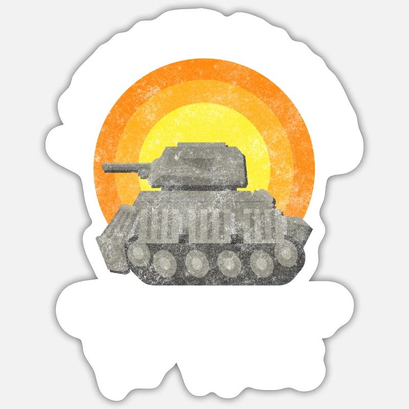 Puissance de feu des armes de l’armée léopard Sticker taille S (10 x 10 cm)