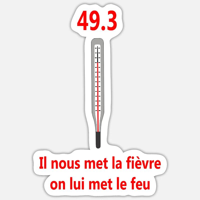 Sticker taille S (10 x 10 cm) - 