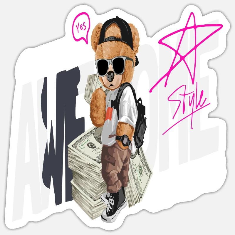 Sticker taille S (10 x 10 cm) - 