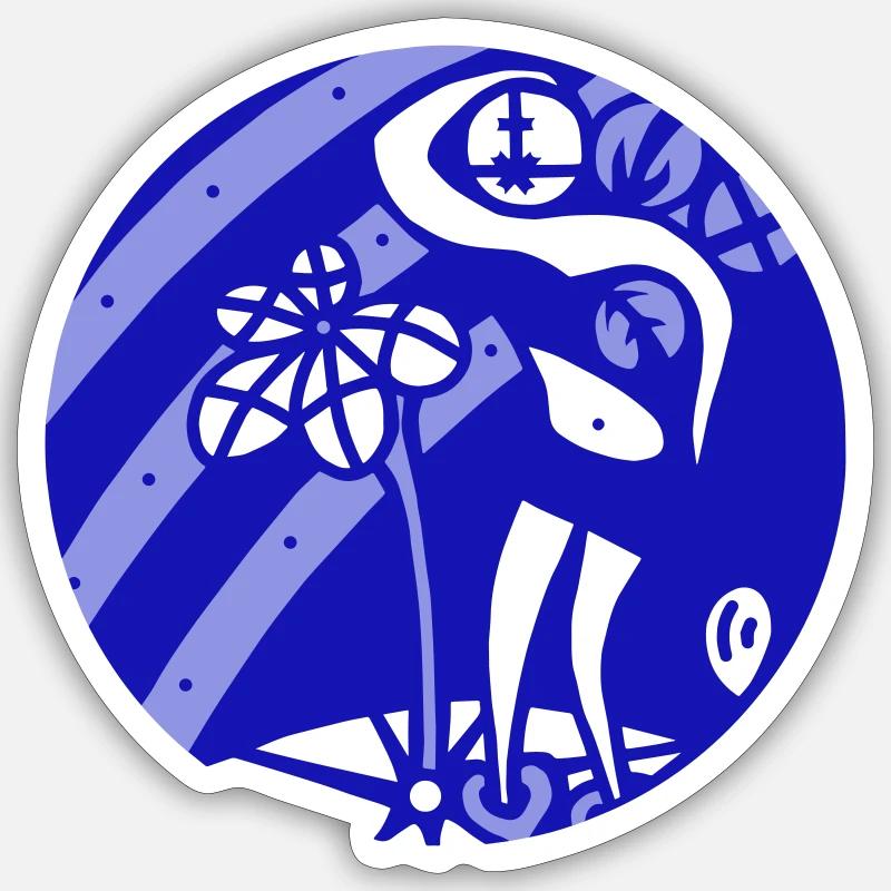 Taboo. Equality & Diversity with Acceptance - Sticker size S (10 x 10 cm) - white matte