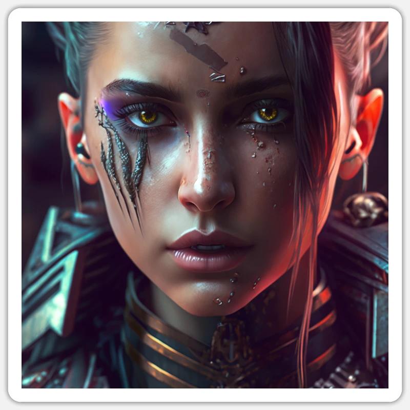 Sticker taille S (10 x 10 cm) - 