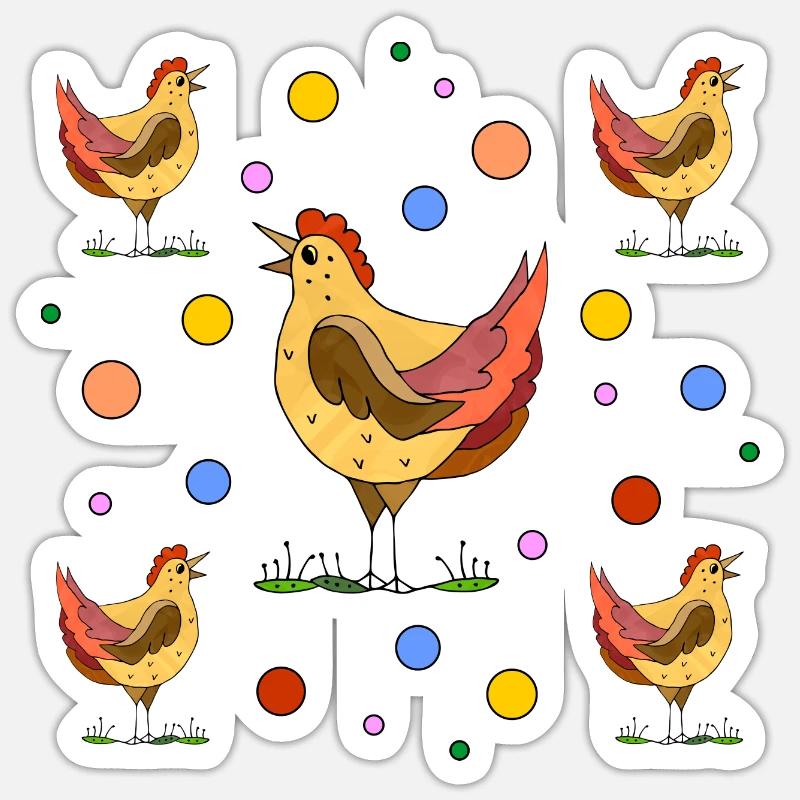 Sticker Größe S (10 x 10 cm) - 