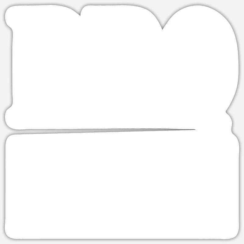 BBQ Evolution - Sticker size S (10 x 10 cm) - white matte