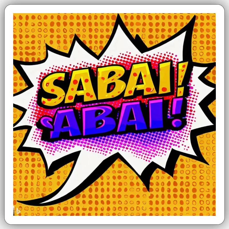 Sticker taille S (10 x 10 cm) -