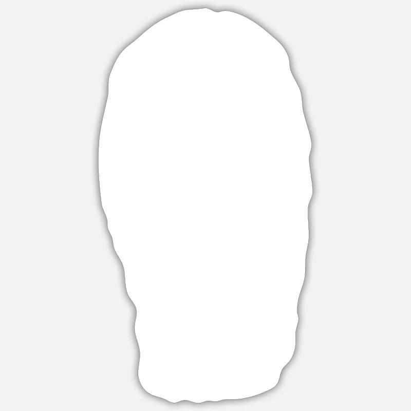 Internautes - Sticker taille S (10 x 10 cm) - blanc mat