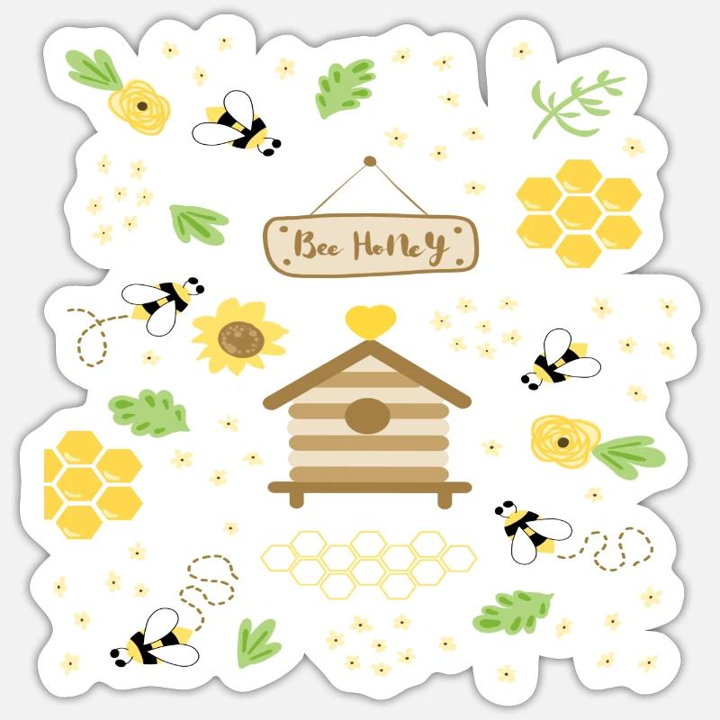 Sticker Größe S (10 x 10 cm) - 