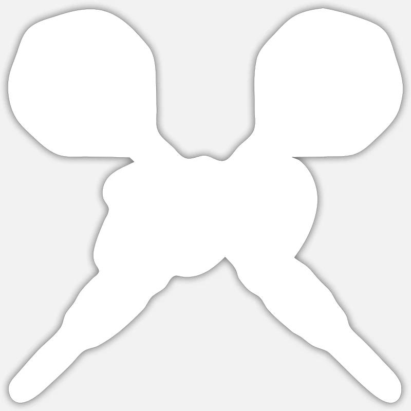 Sticker taille S (10 x 10 cm) -