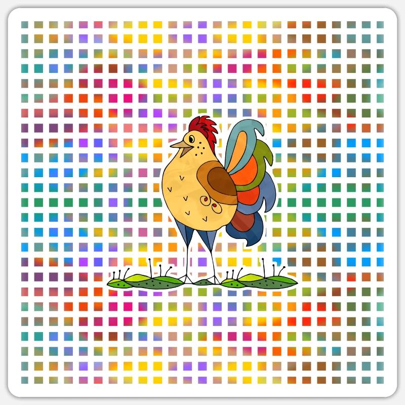 Sticker Größe S (10 x 10 cm) - 