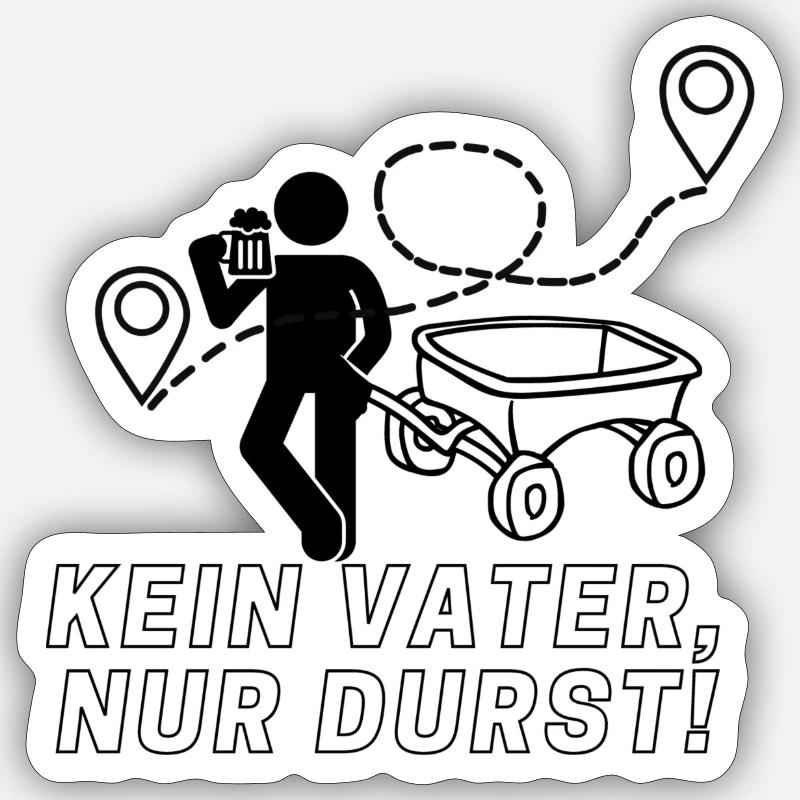 Sticker Größe S (10 x 10 cm) - 