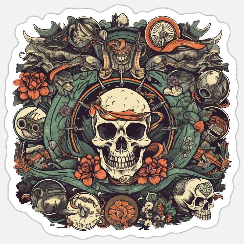 Sticker taille S (10 x 10 cm) - 